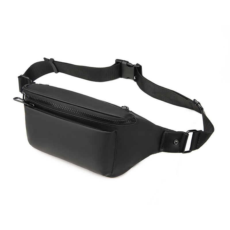 Feisha Ανδρική τσάντα μέσης, PU, αδιάβροχη, επένδυση πολυεστέρα, Φθινόπωρο 2023