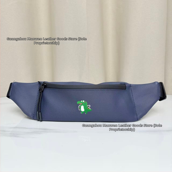 Geantă de talie pentru bărbați, material PVC, impermeabilă, căptușeală poliester, pentru călătorii de plăcere