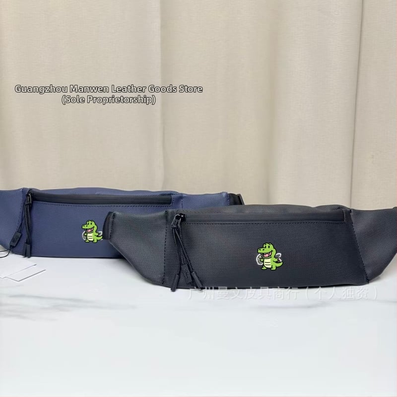 Geantă de talie pentru bărbați, material PVC, impermeabilă, căptușeală poliester, pentru călătorii de plăcere