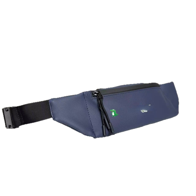 Ανδρική τσάντα μέσης, PVC υλικό, αδιάβροχη, επένδυση πολυεστερική, κατάλληλη για ταξίδια αναψυχής