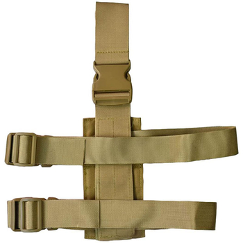 Borsetă MOLLE pentru picior, tactical, multifuncțională pentru vânătoare și sporturi în aer liber; nylon, respirabilă, impermeabilă, ultra-ușoară, rezistentă la uzură