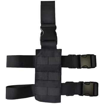 Borsetă MOLLE pentru picior, tactical, multifuncțională pentru vânătoare și sporturi în aer liber; nylon, respirabilă, impermeabilă, ultra-ușoară, rezistentă la uzură