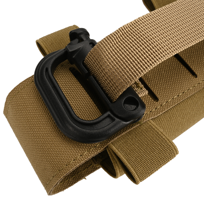 Husă tactic pentru foarfece și buzunar pentru unelte — MOLLE compatibil, nylon camuflat, husă pentru turniquet și lanternă