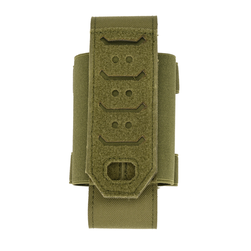 Husă tactic pentru foarfece și buzunar pentru unelte — MOLLE compatibil, nylon camuflat, husă pentru turniquet și lanternă