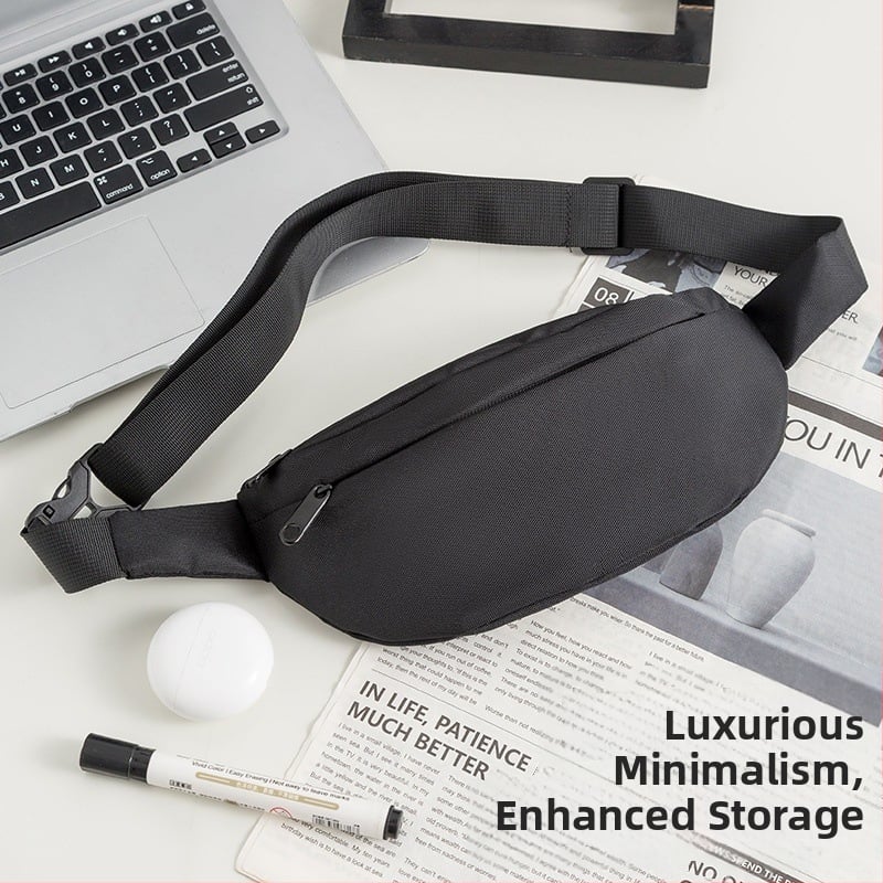 Kültéri sportokhoz való keresztpántos táska, ultrakönnyű, Oxford anyag, uniszex férfi dizájn, street stílus, 2023 tavaszán kiadva