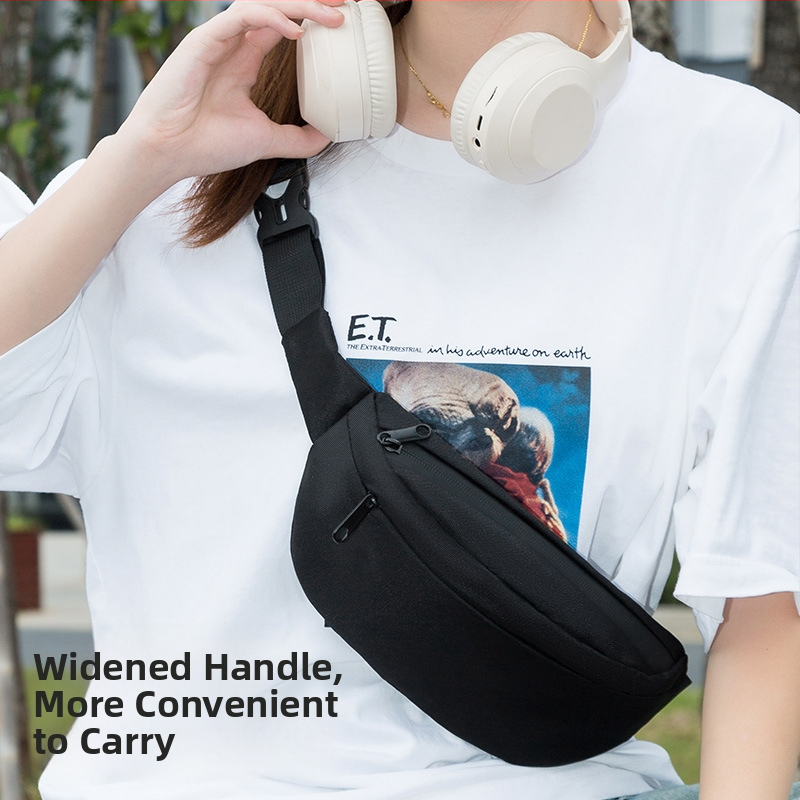 Krosbody soma ārējiem sportam, ultraliega, Oxford audums, unisex dizains, ielu stils, izlaista 2023. gada pavasarī