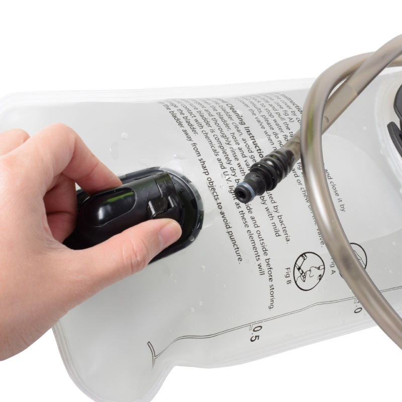 ЕВА външна хидратационна чанта с вграден сламка и печат на лого – преносима мека водна чанта за планински преходи, къмпинг, бягане и колоездене