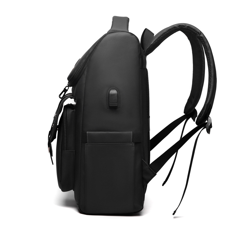 Ruksak za laptop s USB sučeljem, najlon, 20–35L, za 15-inčni laptop, prozračan i vodootporan
