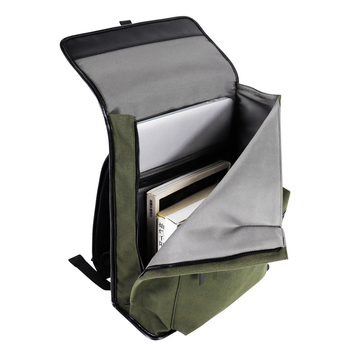 RPET lagani gradski ruksak za 16-inčni prijenosnik, kapacitet ispod 20 L, ergonomski stražnji panel, otporan na habanje