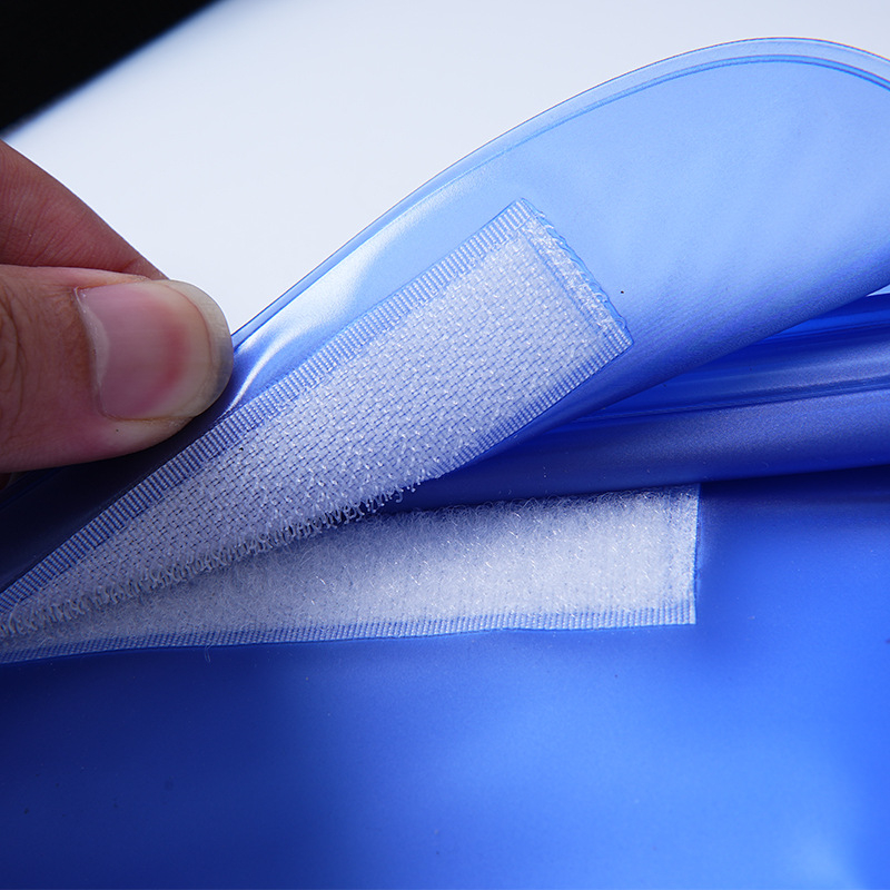 Водоустойчива чанта за телефон за открито — диагонална талия презрамка, затваряне с три уплътнения, прозорец за докосване, PVC