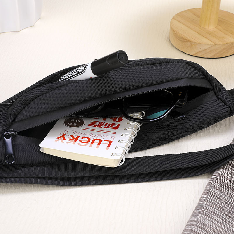 Sportska torba oko struka, vodootporna 600D Oxford tkanina, nylon obloga, unisex, jesen 2022