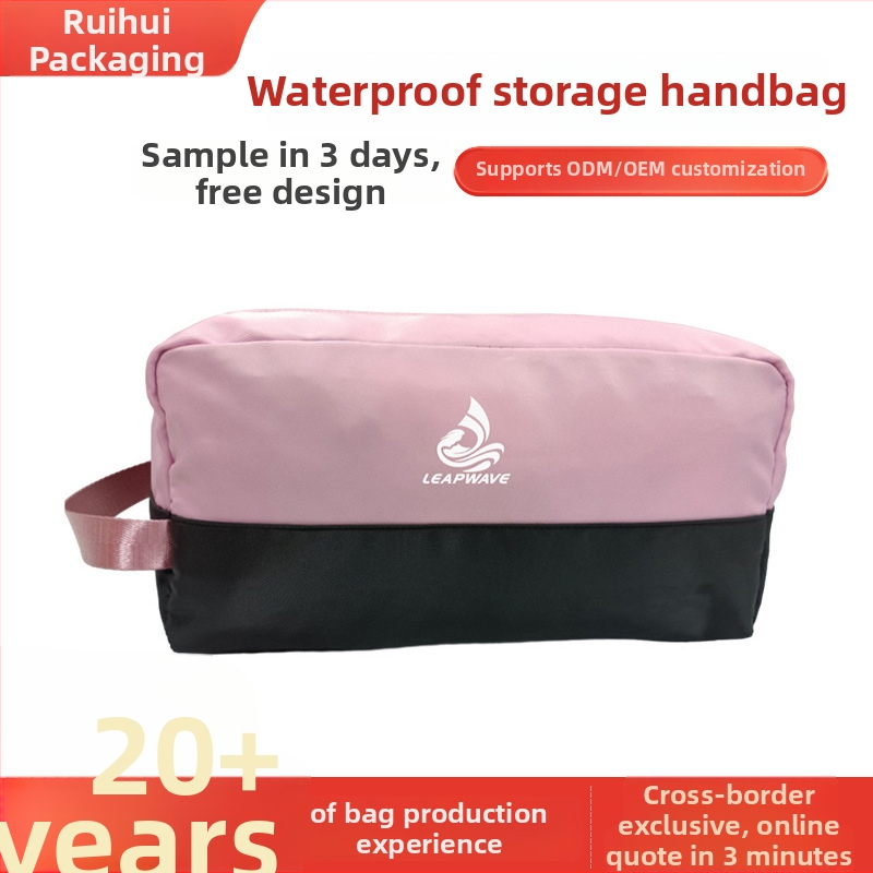 Lauko kelioninė rankinė su dvigubu užtrauktuku, sausas/šlapias atskyrimas, didelė talpa, atspari vandeniui, Oxford audinys