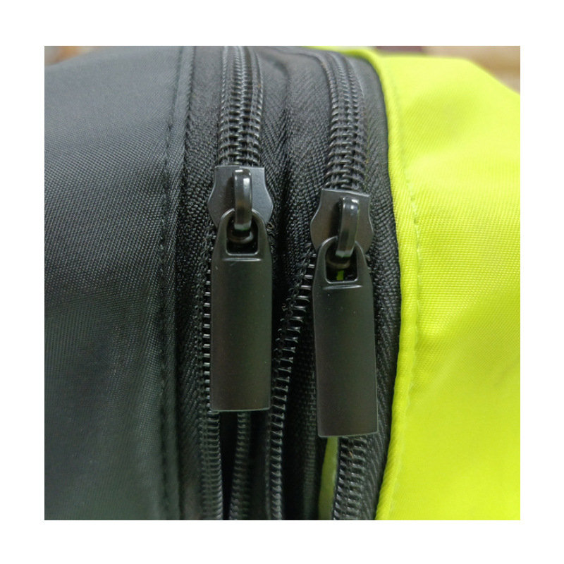 Geantă de drumeție outdoor cu fermoare duble, separare uscat/umed, capacitate mare, impermeabilă, din Oxford