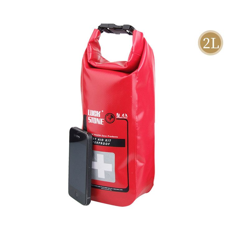 Vanjska vodootporna torba, kapacitet 2L/5L, 180 g, materijal: 250D PVC mrežasta tkanina, marka LUCKSTONE, tiskano logo
