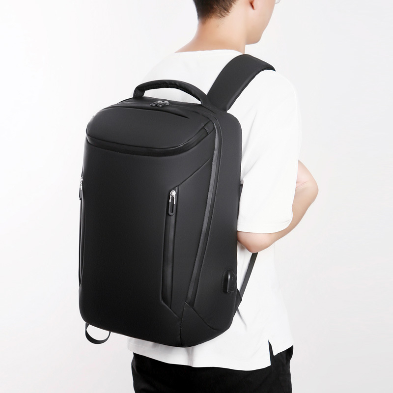 Poslovni ruksak za laptop, 20–35L, vodootporan Oxford materijal, gradski minimalistički stil, naramenice s zračnim jastučićem