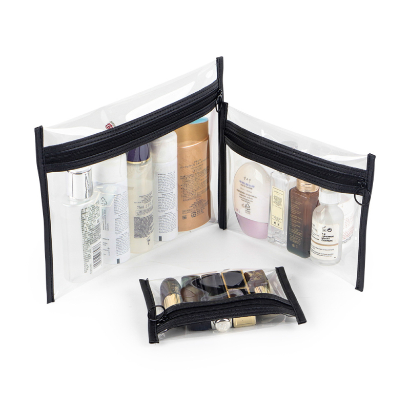 Kockasta TPU putna kozmetička torbica, višenamjenska (Oblik: kocka, Materijal: TPU, Putovanje skladištenje, Make-up skladištenje, Kozmetika)