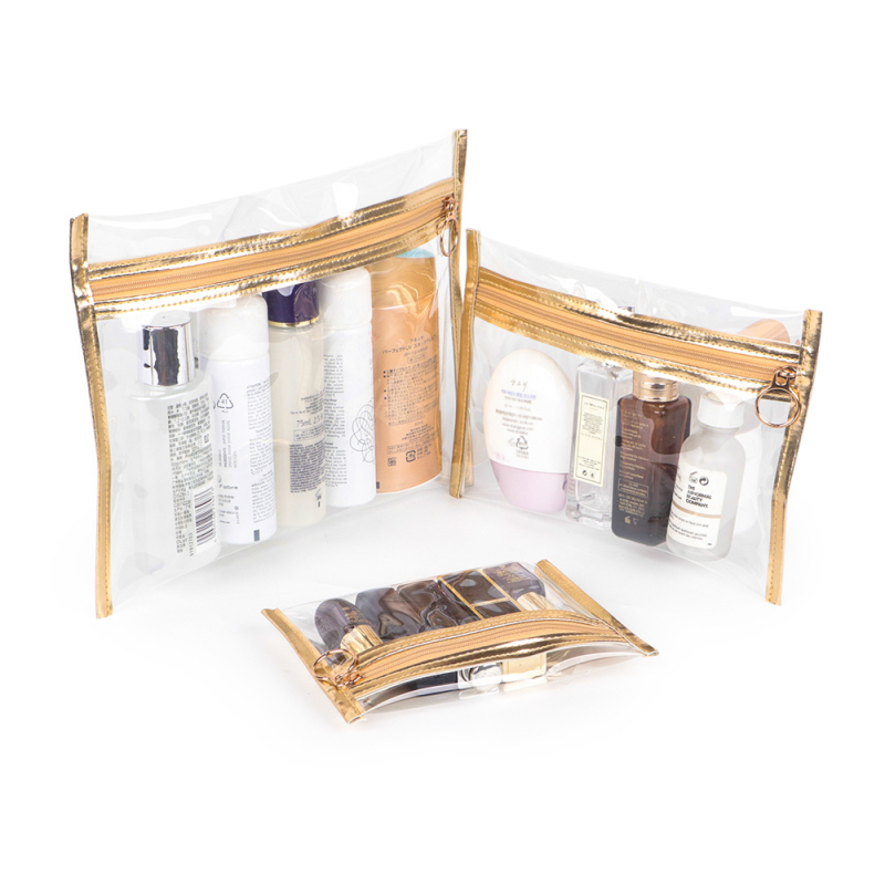 Kockasta TPU putna kozmetička torbica, višenamjenska (Oblik: kocka, Materijal: TPU, Putovanje skladištenje, Make-up skladištenje, Kozmetika)