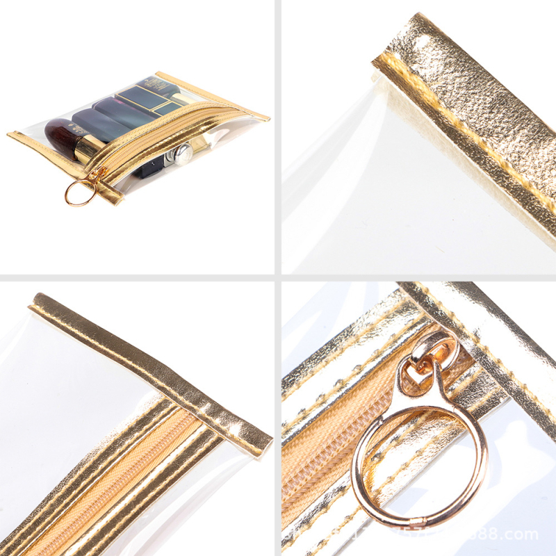 Kockasta TPU putna kozmetička torbica, višenamjenska (Oblik: kocka, Materijal: TPU, Putovanje skladištenje, Make-up skladištenje, Kozmetika)