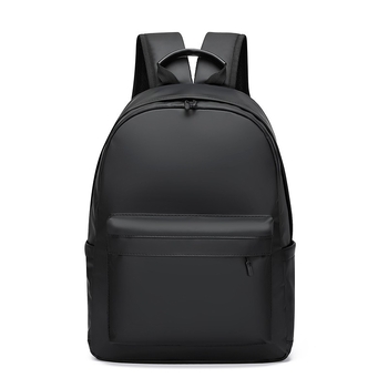 Rucsac impermeabil, material membrană din piele, capacitate sub 20L, compatibil cu laptop 8 inch, stil urban minimalist pentru călătorii