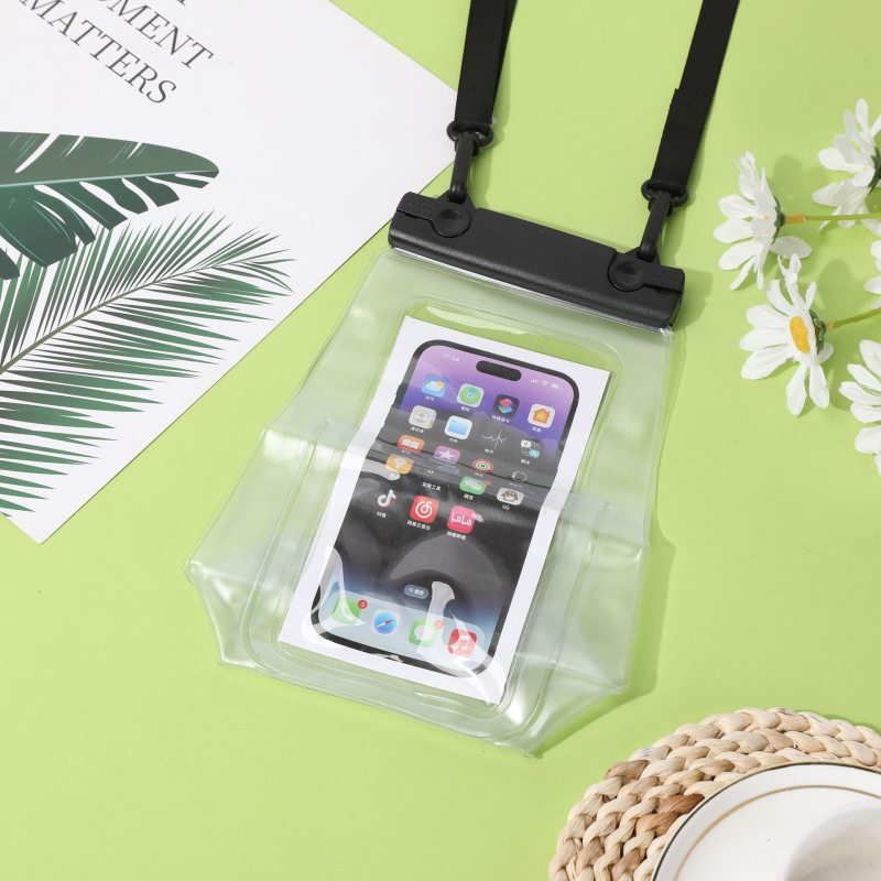 Vízálló telefon táska – egyszerű stílus, környezetbarát PVC-anyag, vízálló szövet, logó nyomtatás, testreszabás és licencelhető saját márka