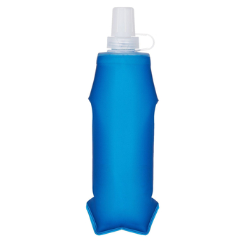 Kültéri összecsukható puha víztartály, szivárgásmentes, PVC/TPU, kapacitás 250ml/500ml, kerékpározáshoz és hegymászáshoz