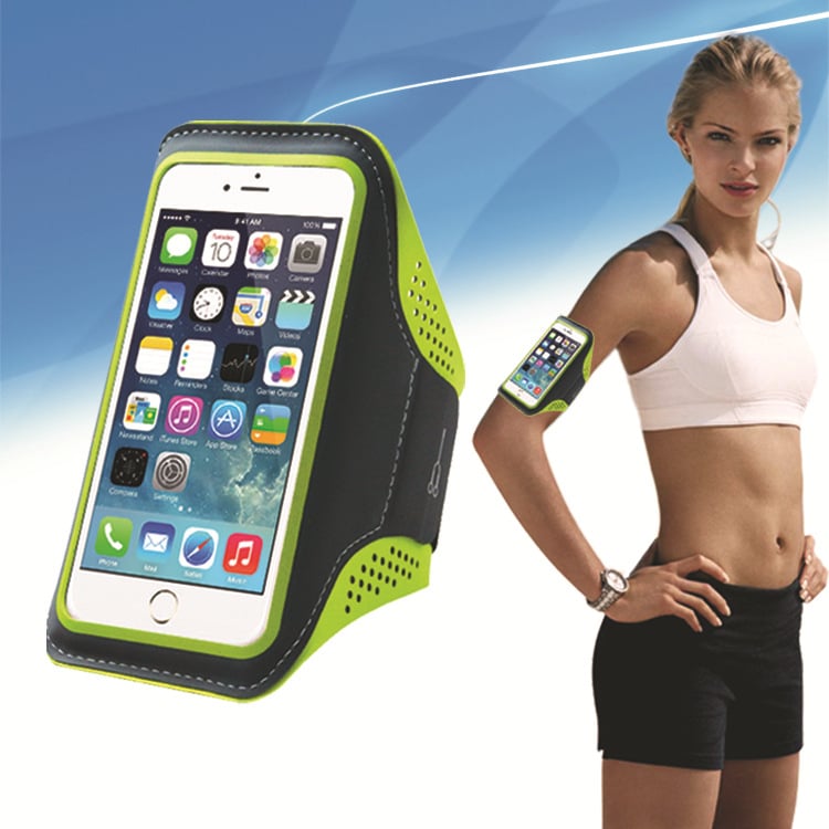 Armband torba za outdoor trčanje s džepom za telefon na dodir, vodootporna, mogućnost prilagodbe logotipa, unisex (Unisex, Vodootporna, Dodirni zaslon, Logotip prilagodljiv)