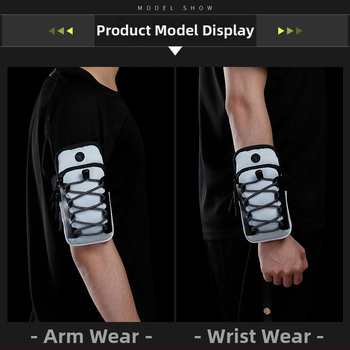 Mobiltelefon-táska karvédővel – Uniszex, szabadidős utazásokhoz, Powermotor, poliészter, cipzár, ovális alak, belső bankjegy-tartó rekesz, bélés poliészter, őszi 2024