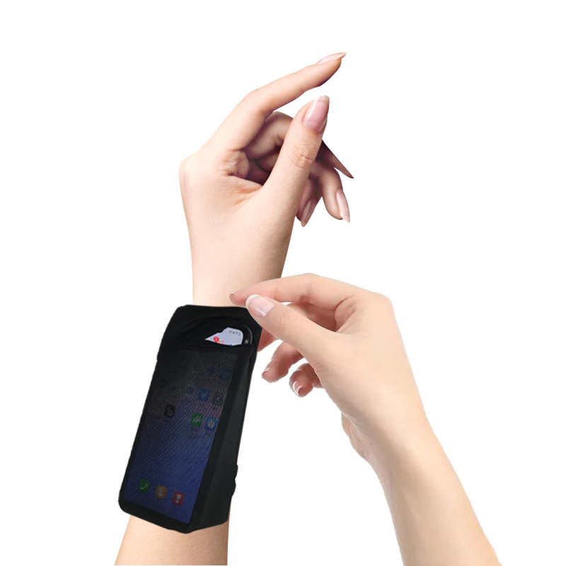 Sportska torbica za ruku za trčanje – unisex, model SW02, poliester, drži telefon i mini novčanik/ključeve, za vježbanje na otvorenom