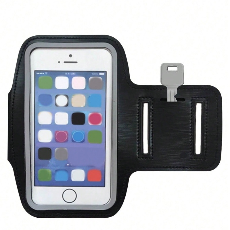 Torba za ruku za trčanje, unisex, vanjski sportovi, prozračna elastična tkanina, univerzalna kompatibilnost s telefonima (Apple i Huawei)