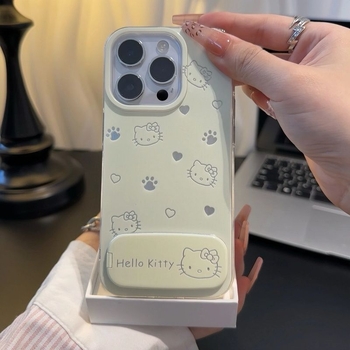 iPhone 14 Pro Max védőtok matt felülettel, anime macska dizájnnal, PC anyagból, ütésálló, testreszabható