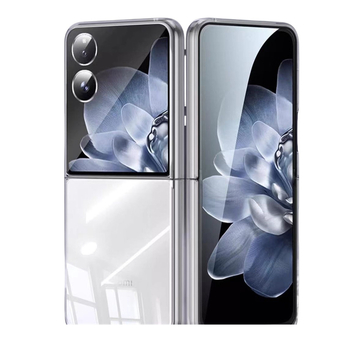 Futrola za mobitel Xiaomi Mixflip – prozirna PC tvrda kućišta, injekcijsko lijevanje, otporna na udarce, otporna na habanje, otporna na padove