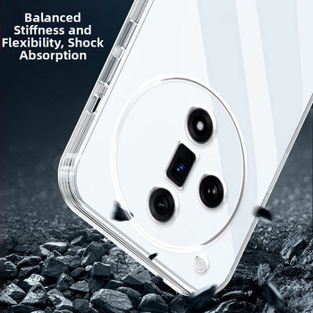 TPU ochranné puzdro Zhuoku pre OPPO Find X7 Pro, Find X6, Find X5, Find X3 a X8 Pro – minimalistický dizajn, proti pádu