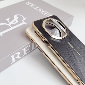 Kućište Huawei Mate – zaštitno, poslovni stil, umjetna koža, elektroplatinirani završni sloj, otpornost na pad