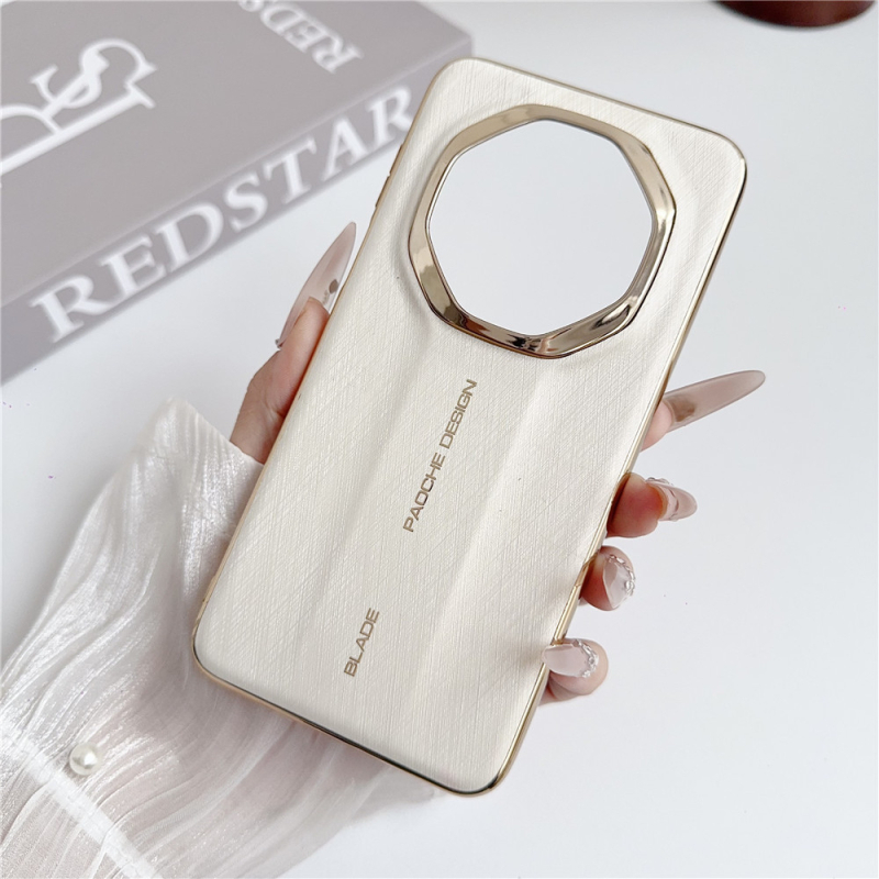 Kućište Huawei Mate – zaštitno, poslovni stil, umjetna koža, elektroplatinirani završni sloj, otpornost na pad