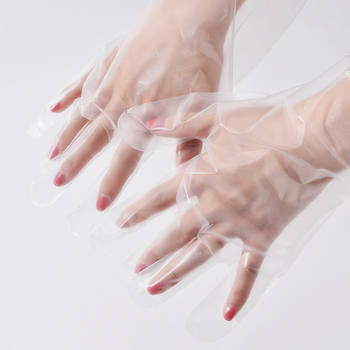 Еднократни удължени CPE ръкавици за съдове, за обработка на храни, водоустойчиви, хранително качество