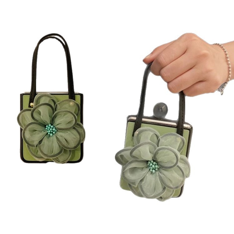 Zaštitna maska za Huawei Pocket 2 s flipom, Chanel stil; umjetna koža; tkanina izrada; podržava prilagodbu; kompatibilan s NovaFlip, Pocket2, Pockets