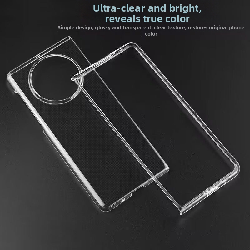 Huawei Mate X7 viedtālruņa vāciņš, ciets PC korpuss, minimālistisks stils, pilns aizsardzības pārklājums, karstuma izkliede, krišanai izturīgs