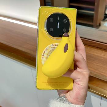 Huawei Mate X6 tok mágneses állvánnyal, teljes lefedettség, puha gumi, dombornyomásos textúra, leesés elleni védelem