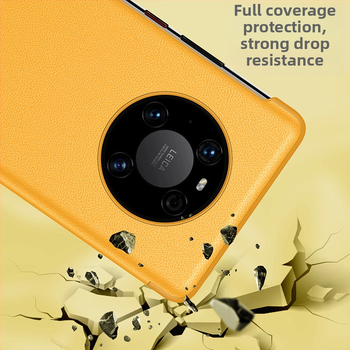 Huawei Mate40 Pro+ telefona vāciņš ar pilnu aizsardzību, triecienizturīgs, PU āda, klapņu stils, siltuma izkliede, pirkstu nospiedumu izturīgs