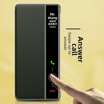 Huawei Mate40 Pro+ telefona vāciņš ar pilnu aizsardzību, triecienizturīgs, PU āda, klapņu stils, siltuma izkliede, pirkstu nospiedumu izturīgs