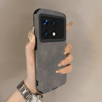 Velúr védőtok Redmi K70-hoz – kompatibil K70Pro, K70Ultra, K70E; ütésálló; hangnyílásokkal; matt felület