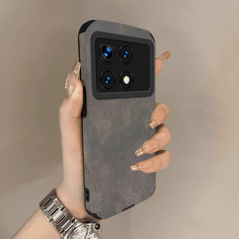 Velúr védőtok Redmi K70-hoz – kompatibil K70Pro, K70Ultra, K70E; ütésálló; hangnyílásokkal; matt felület