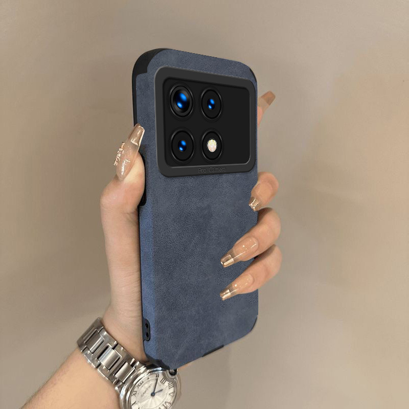 Velúr védőtok Redmi K70-hoz – kompatibil K70Pro, K70Ultra, K70E; ütésálló; hangnyílásokkal; matt felület