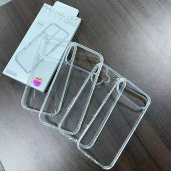 Guards husă din acrilic spate pentru iPhone 11/12/13/14 Pro/Max – transparentă, husă rigidă, anti-cadere, anti-uzură, prelucrată prin presare la cald