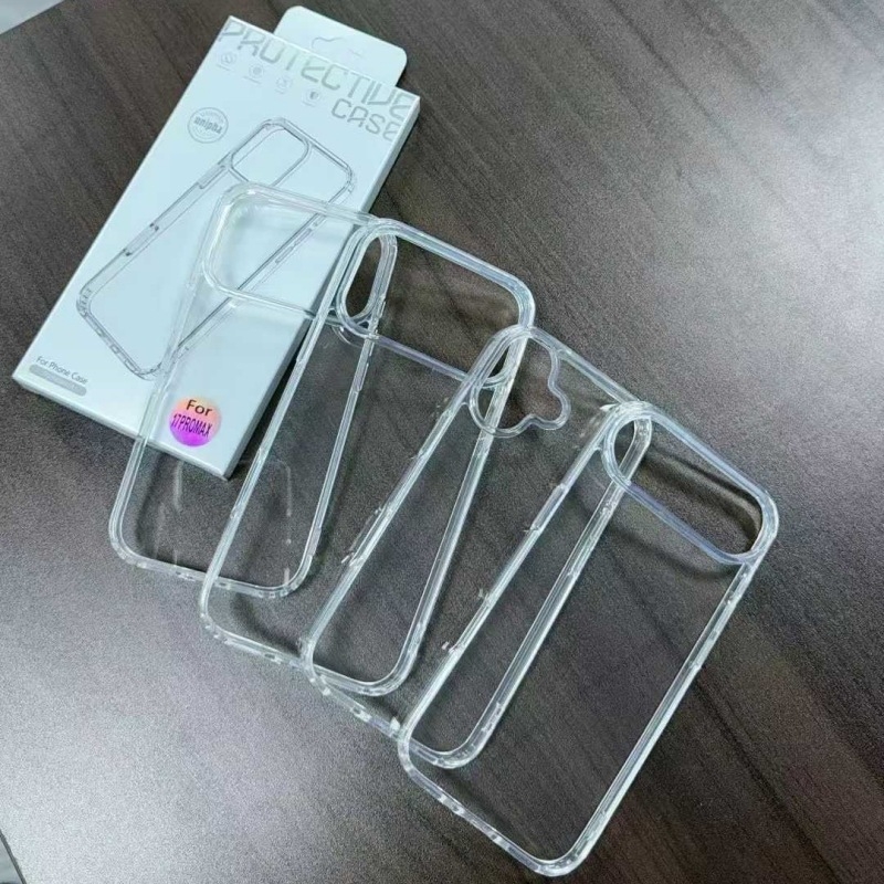 Guards husă din acrilic spate pentru iPhone 11/12/13/14 Pro/Max – transparentă, husă rigidă, anti-cadere, anti-uzură, prelucrată prin presare la cald