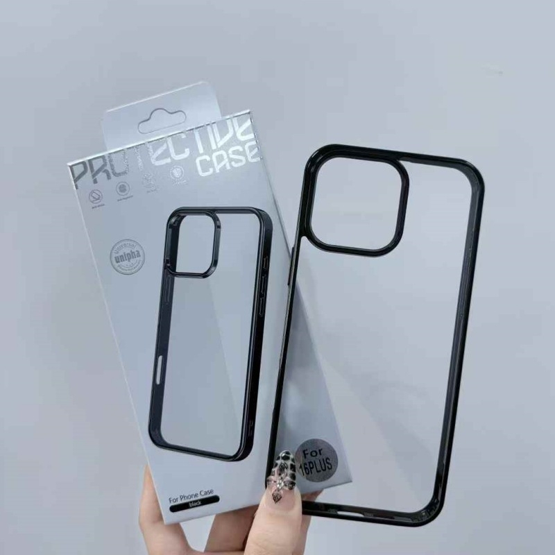 Guards husă din acrilic spate pentru iPhone 11/12/13/14 Pro/Max – transparentă, husă rigidă, anti-cadere, anti-uzură, prelucrată prin presare la cald