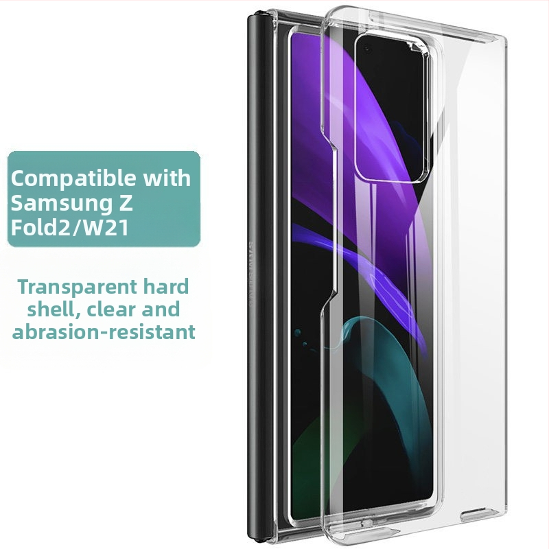 Kryt Samsung Galaxy Z Fold7, priehľadný PC tvrdý obal, ochrana proti pádu, odvádzanie tepla