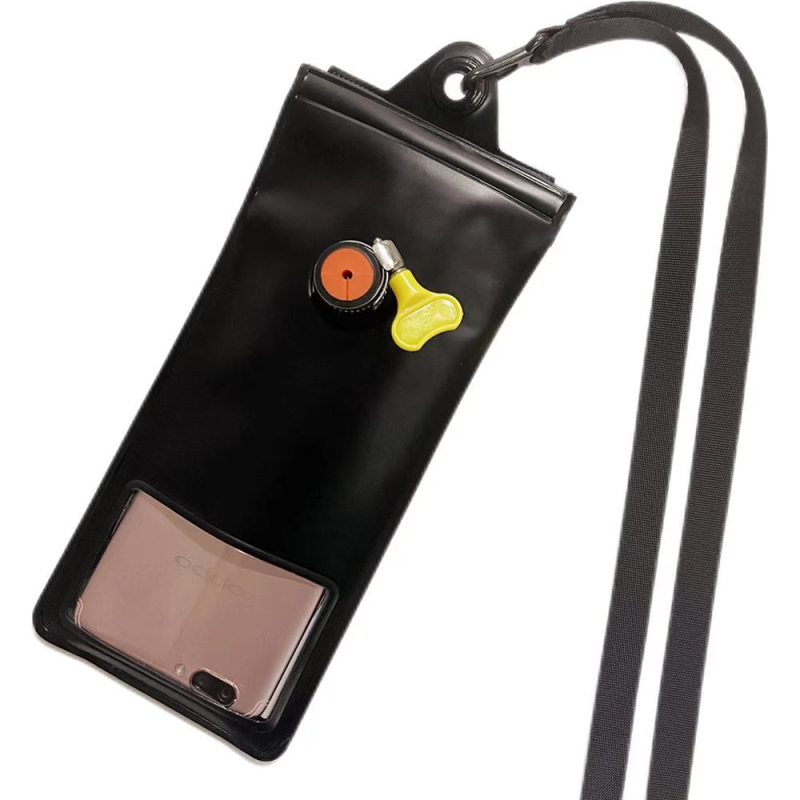 Lovasoknak szánt érintőképernyős vízálló telefontáska – TPU+PVC, Egyszerű stílus, univerzális telefon-kompatibilitás