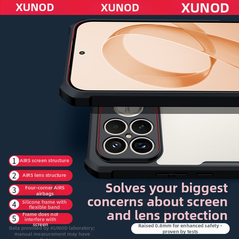 Tālruņa vāciņš Redmi K90 Pro Max – TPU+PC, pusējs minimalistiskais stils, izturīgs pret triecieniem, siltuma izkliede, precīzi objektīva atveres, saderīgs ar Redmi K90 Pro Max Champion Edition