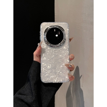 Honor Magic8 hátlapi tok Shell mintás, akril, forróprés, ütésálló, csúszásmentes, zuhanásálló, kompatibil Glory modell